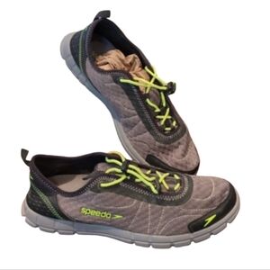 Speedo Water Shoes Lightweight Swim Shoes Runners Hiking Gray Men's 11